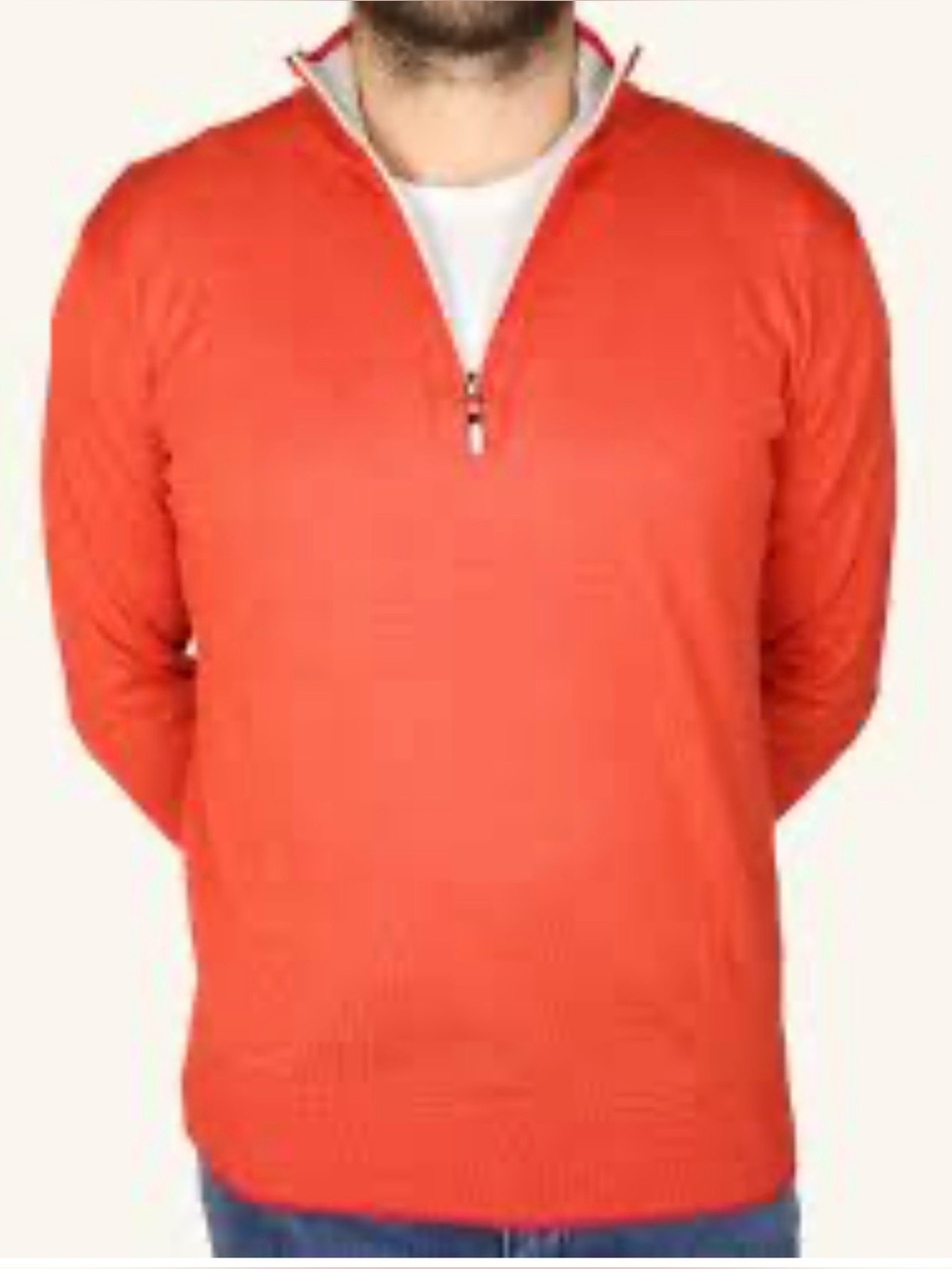 NWT Codice Quarter Zip Sweater Luxury Men's XL
